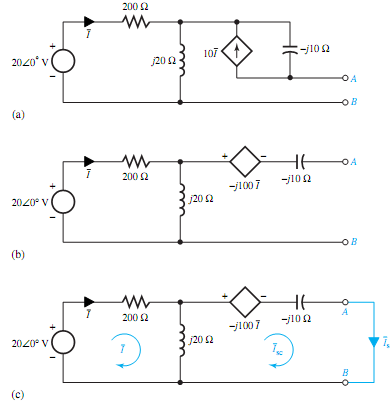 1654_Find the Thevenin equivalent of the circuit.png